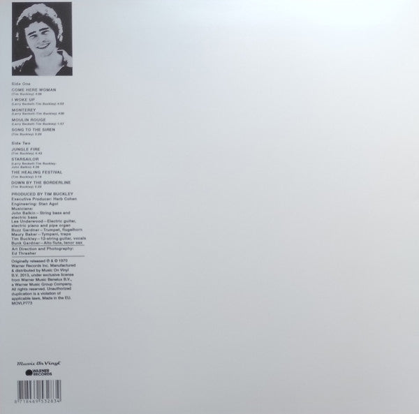 Tim Buckley : Starsailor (LP, Album, RE, 180)