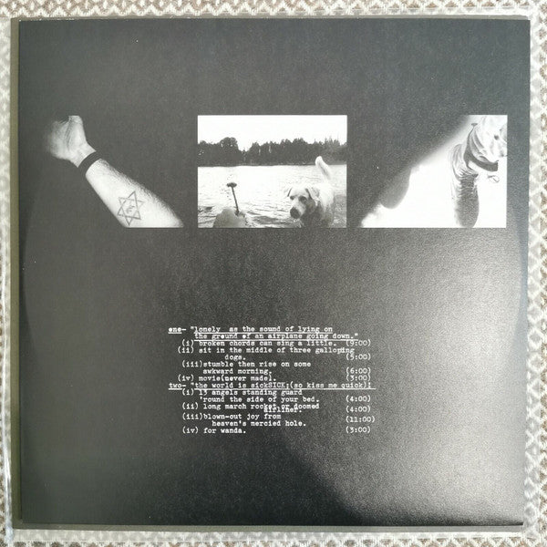 A.S.M.Z* : He Has Left Us Alone But Shafts Of Light Sometimes Grace The Corner Of Our Rooms… (LP, Album, RE)