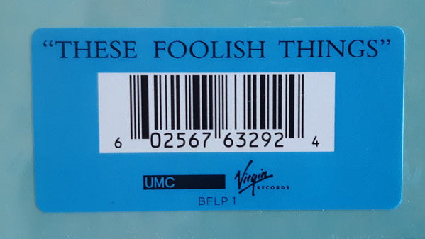 Bryan Ferry : These Foolish Things (LP, Album, RE, RM, 180)