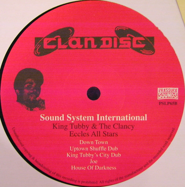 King Tubby & Clancy Eccles Allstars : Sound System International Dub LP (LP, Comp, RE, RM)