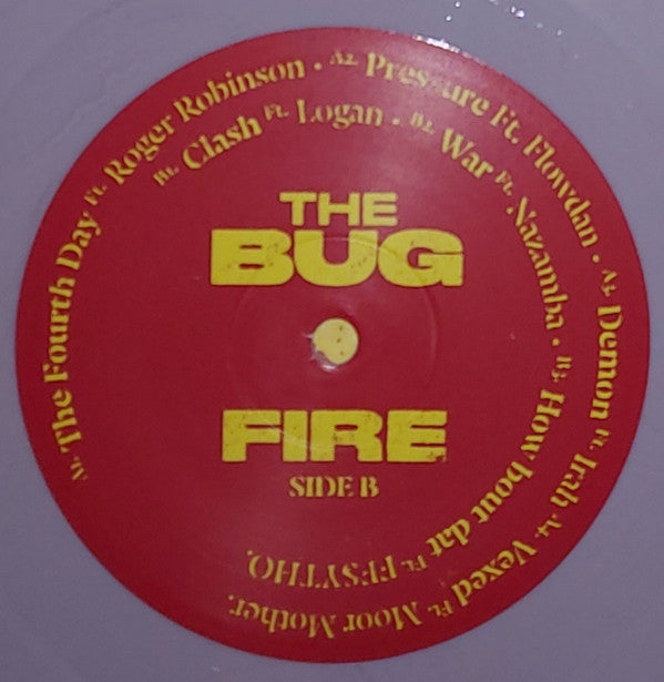 The Bug : Fire (2xLP, Album, Gre)