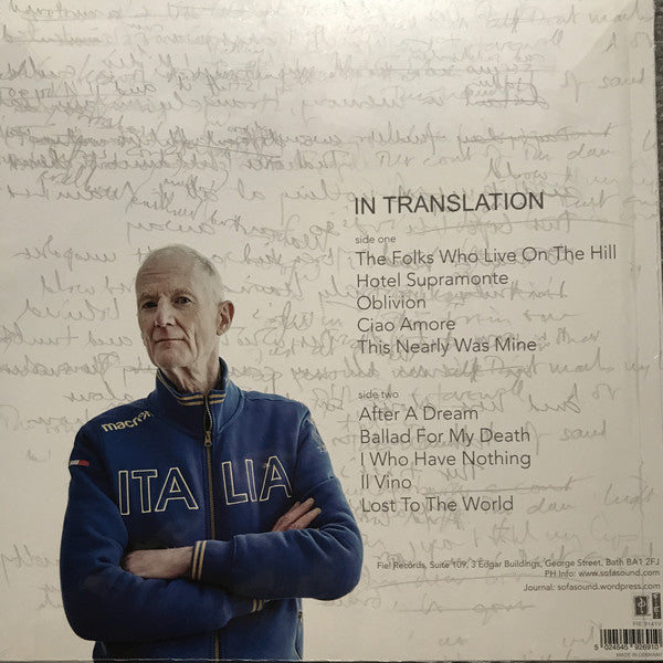 Peter Hammill : In Translation (LP, Whi)