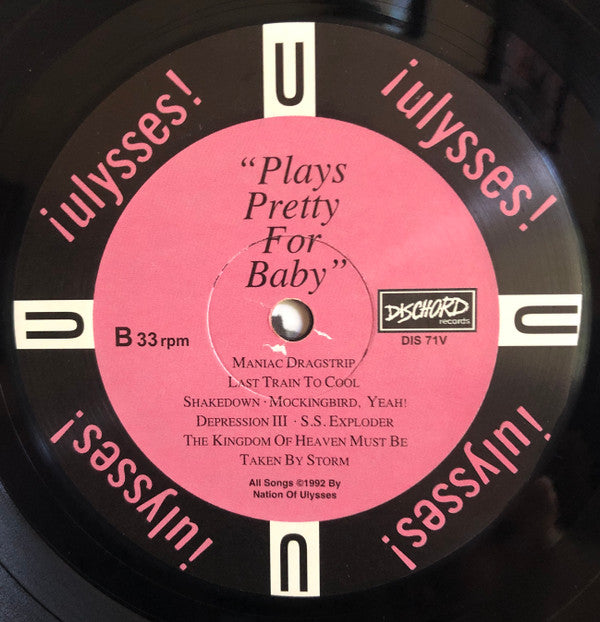 The Nation Of Ulysses : Plays Pretty For Baby (LP, RE, RM)