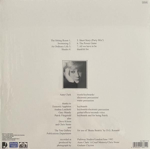 Anne Clark : The Sitting Room (LP, Album, RE)