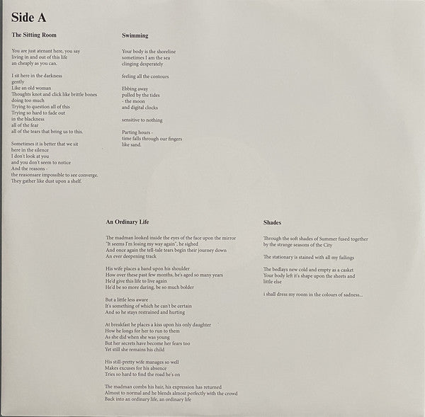 Anne Clark : The Sitting Room (LP, Album, RE)