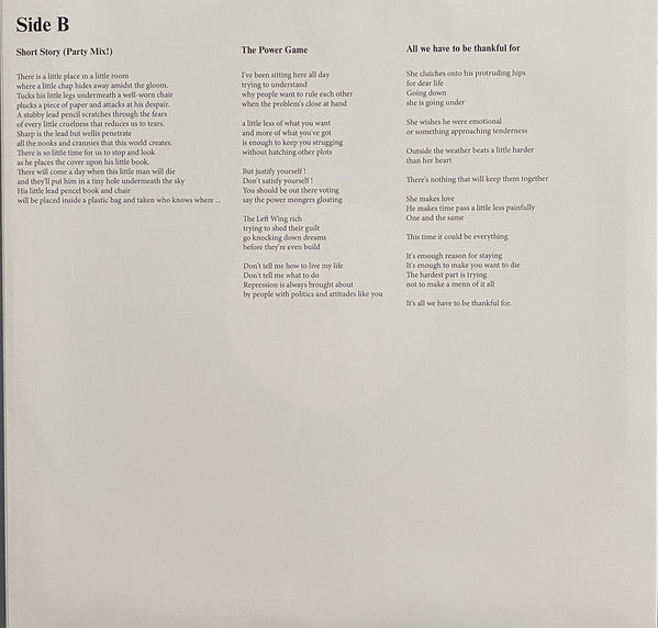 Anne Clark : The Sitting Room (LP, Album, RE)