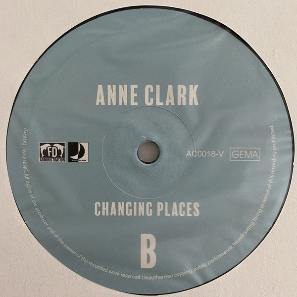 Anne Clark : Changing Places (LP, Album, RE)