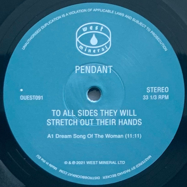 Pendant (2) : To All Sides They Will Stretch Out Their Hands (2xLP, Ltd)