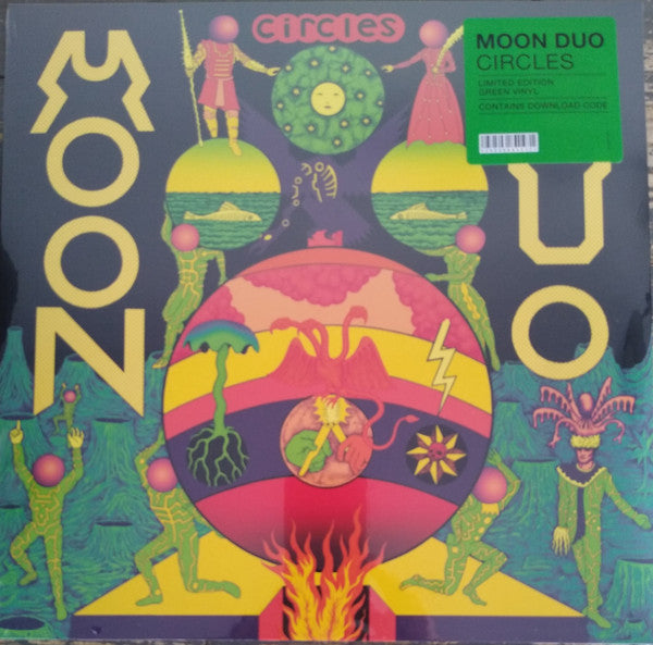 Moon Duo : Circles (LP, Album, Ltd, RE, Gre)