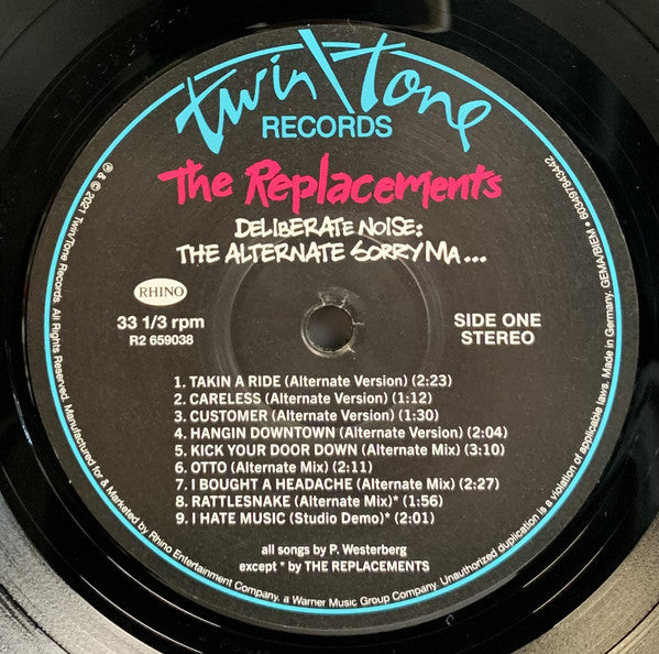 The Replacements : Sorry Ma, Forgot To Take Out The Trash (CD, Album, RE, RM + 3xCD + LP, Album + Box, Dlx, L)