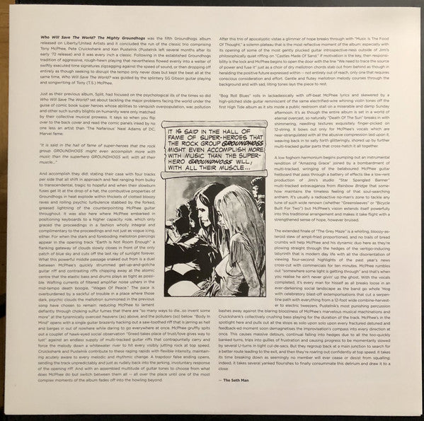 The Groundhogs : Who Will Save The World? The Mighty Groundhogs (LP, Album, RE, RM)