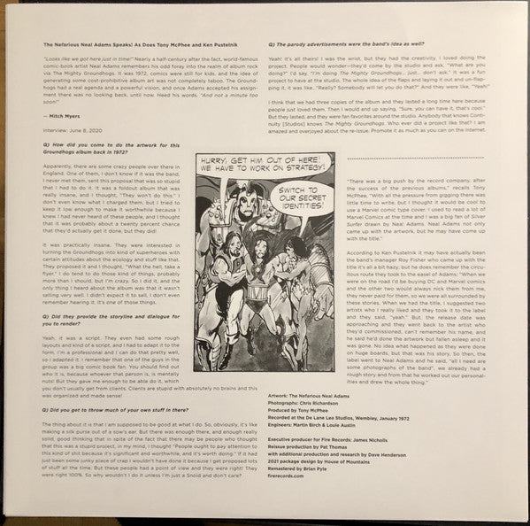 The Groundhogs : Who Will Save The World? The Mighty Groundhogs (LP, Album, RE, RM)