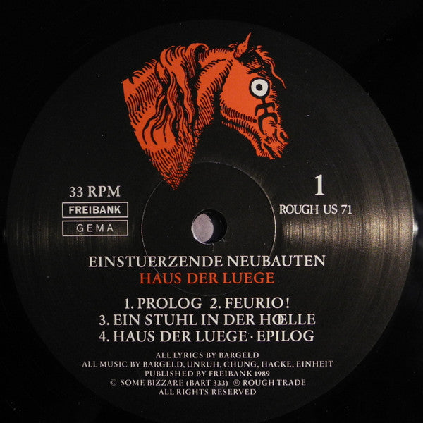 Einstuerzende Neubauten* : Haus Der Luege (LP, Album, Gat)