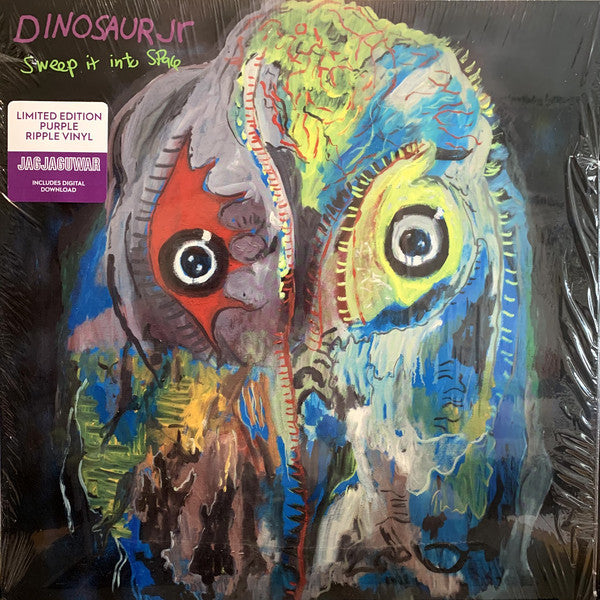 Dinosaur Jr. : Sweep It Into Space (LP, Album, Ltd, Pur)
