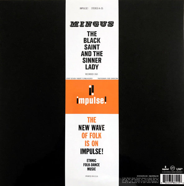 Mingus* : The Black Saint And The Sinner Lady (LP, Album, RE, 180)
