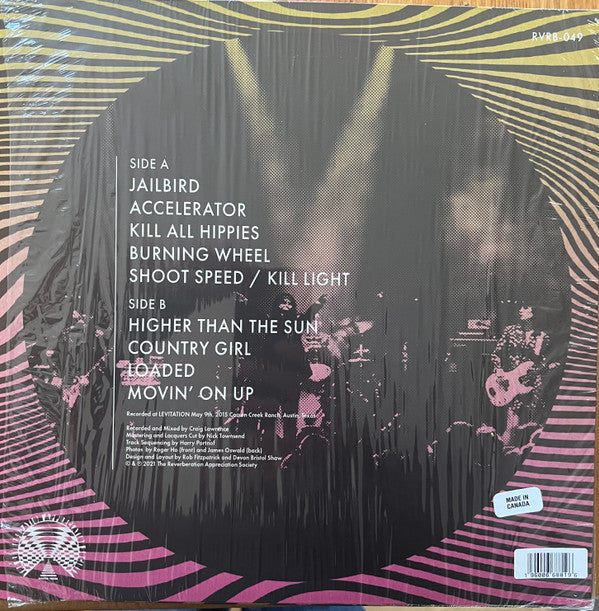 Primal Scream : Live At Levitation (LP, Album, Ltd, Pin)