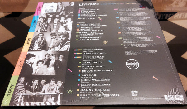 The Weirdos : Weird World 1977-1981 (LP, Comp, Ltd, RE, Pin)