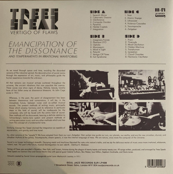 Trees Speak : Vertigo of Flaws (2xLP, Album, Ltd + 7", Single)