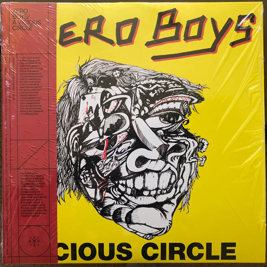 Zero Boys : Vicious Circle (LP, Album, RE, RM, Red)