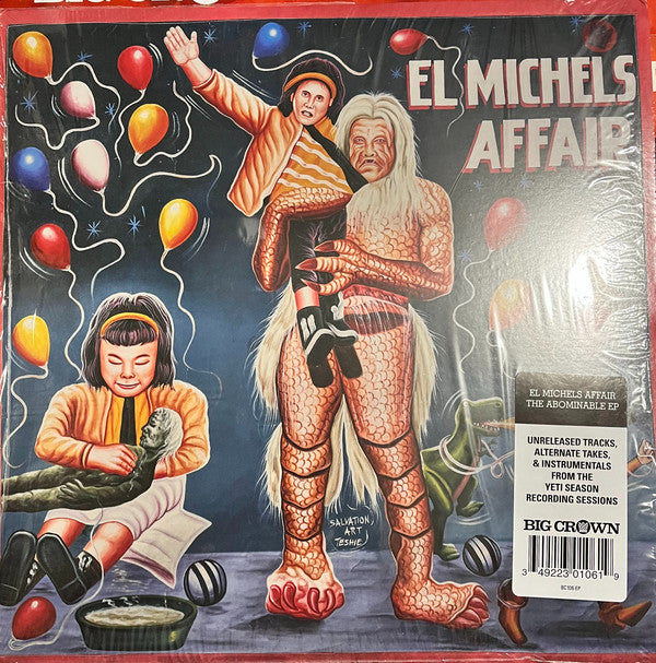 El Michels Affair : The Abominable EP (12", EP, Ltd, Bla)