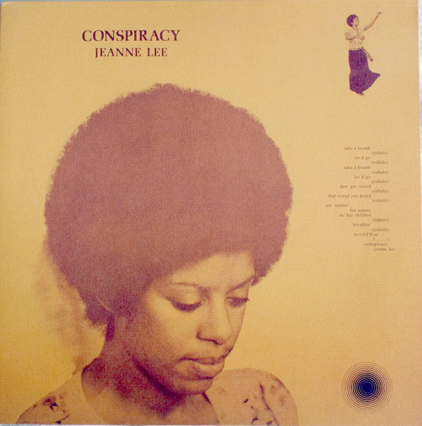 Jeanne Lee : Conspiracy (LP, Album, Ltd, RE)