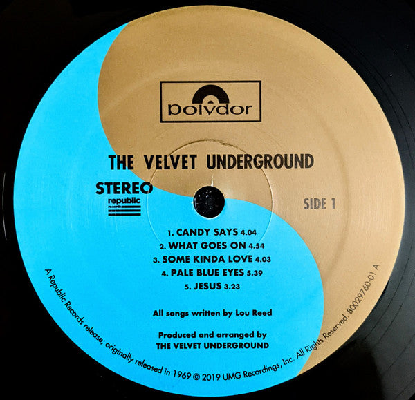 The Velvet Underground : The Velvet Underground (LP, Album, RE, 180)