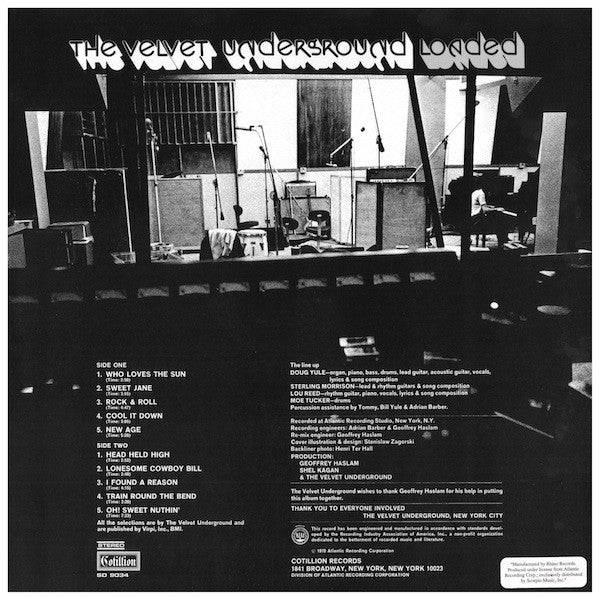 The Velvet Underground : Loaded (LP, Album, Ltd, RE, 180)