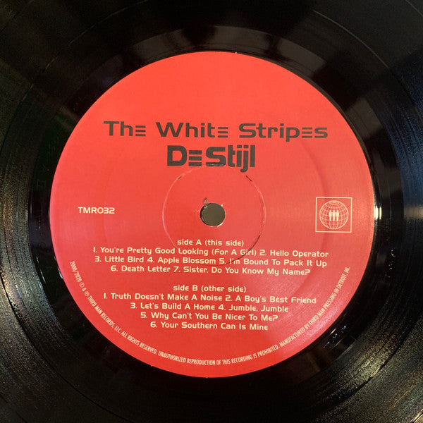 The White Stripes : De Stijl (LP, Album, RE)