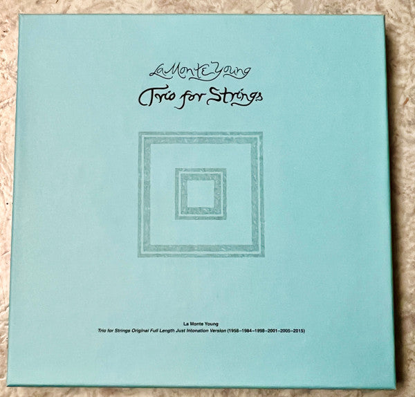 La Monte Young : Trio For Strings (4xLP, Aut + Box)