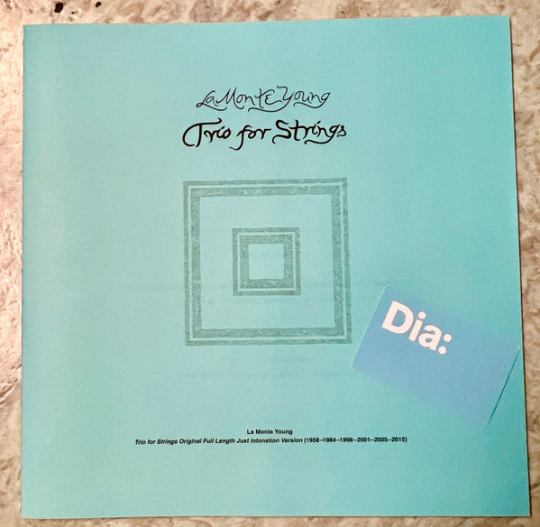 La Monte Young : Trio For Strings (4xLP, Aut + Box)