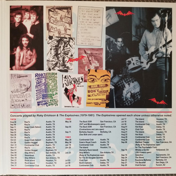 Roky Erickson And The Explosives : Halloween (LP, Ora + LP, Red)