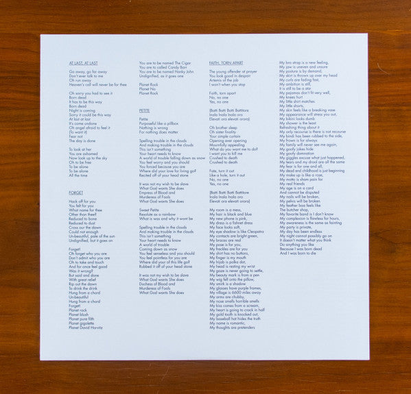Xiu Xiu : Forget (LP, Album, Lig)