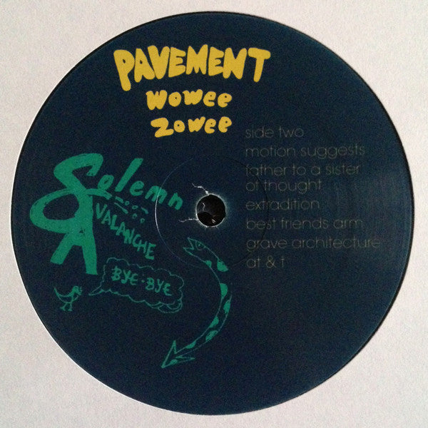 Pavement : Wowee Zowee (LP + LP, S/Sided + Album, RE)