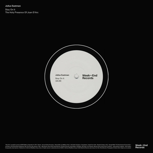 Julius Eastman : Stay On It (LP, Ltd)