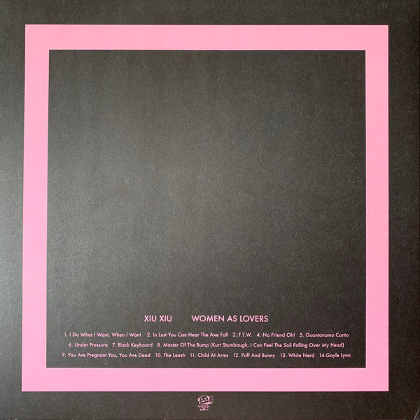 Xiu Xiu : Women As Lovers (LP, Album, Ltd)