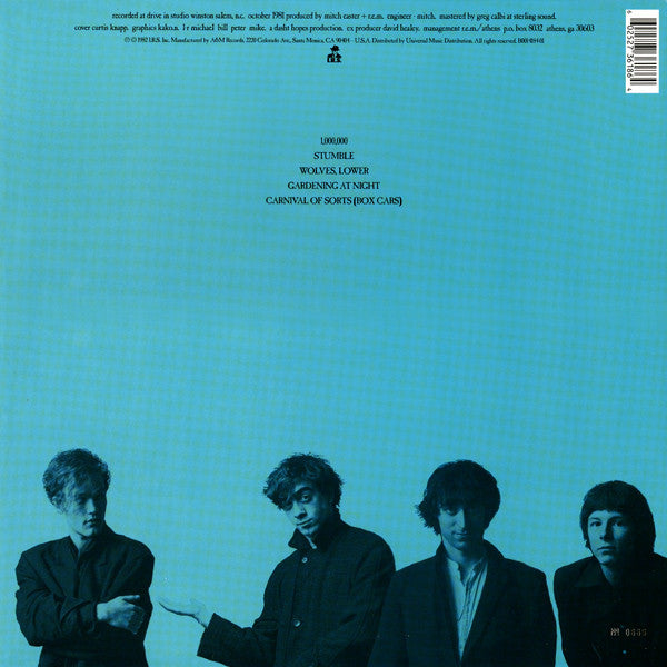 R.E.M. : Chronic Town (12", EP, RSD, Ltd, Num, RE, Blu)