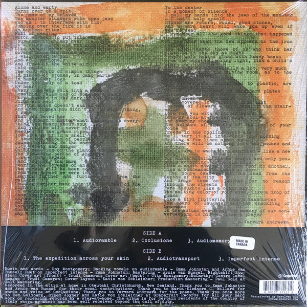 Roy Montgomery : Audiotherapy (LP, Album, Pur)