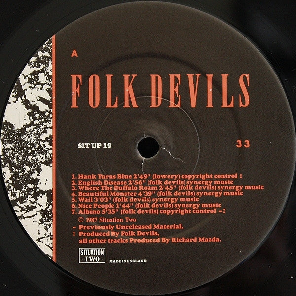 Folk Devils : Goodnight Irony (LP, Album, Comp)