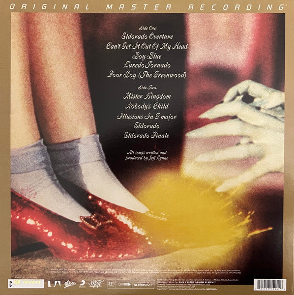 Electric Light Orchestra : Eldorado - A Symphony By The Electric Light Orchestra (LP, Album, Num, RE, RM, S/Edition, 180)