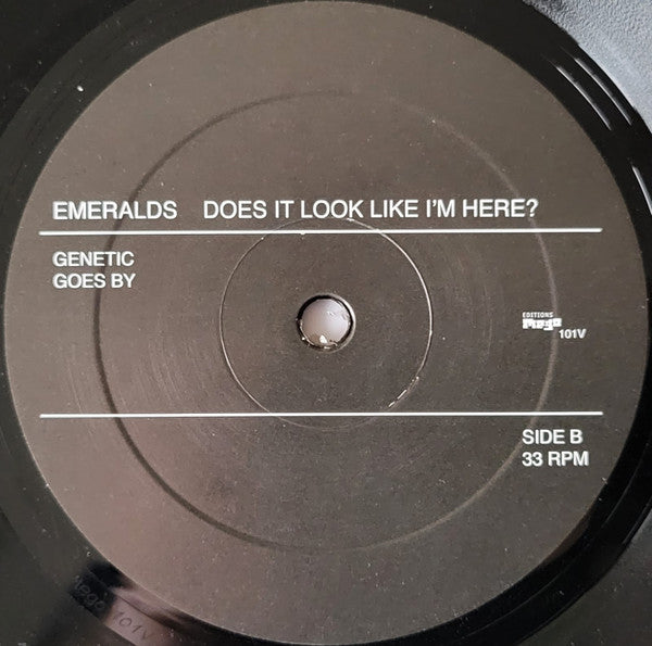 Emeralds (2) : Does It Look Like I'm Here? (2xLP, Album)