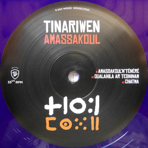 Tinariwen : Amassakoul (2xLP, Album, Ltd, RE, RM, Ind)