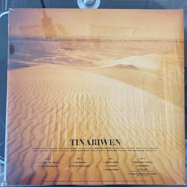 Tinariwen = Tinariwen : The Radio Tisdas Sessions = ⵔⵘⵓ ⵜⵙⴷⵙ (2xLP, Album, Ltd, RE, RM, Whi)