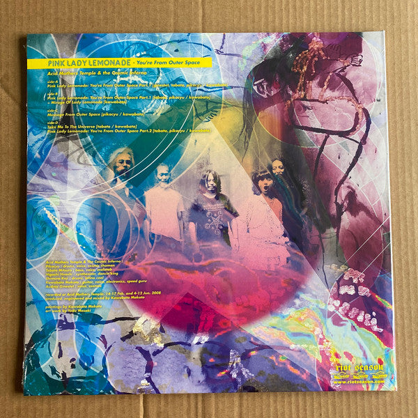 Acid Mothers Temple & The Cosmic Inferno : Pink Lady Lemonade ~ You're From Outer Space (2xLP, Ltd, RE, Cle)