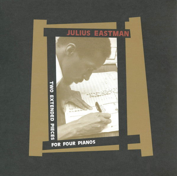 Julius Eastman : Two Extended Pieces For Four Pianos (2xLP, Album, Ltd, RE, Red)