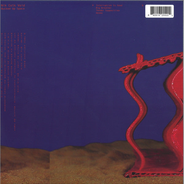 Nik Colk Void : Bucked Up Space (LP, Album, Red)