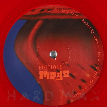 Nik Colk Void : Bucked Up Space (LP, Album, Red)