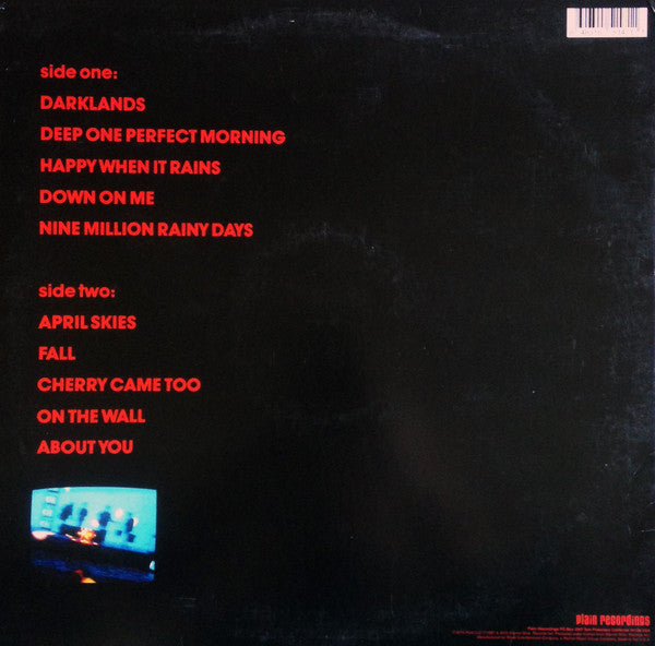 The Jesus And Mary Chain : Darklands (LP, Album, RE, 180)