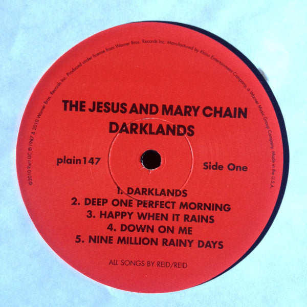 The Jesus And Mary Chain : Darklands (LP, Album, RE, 180)