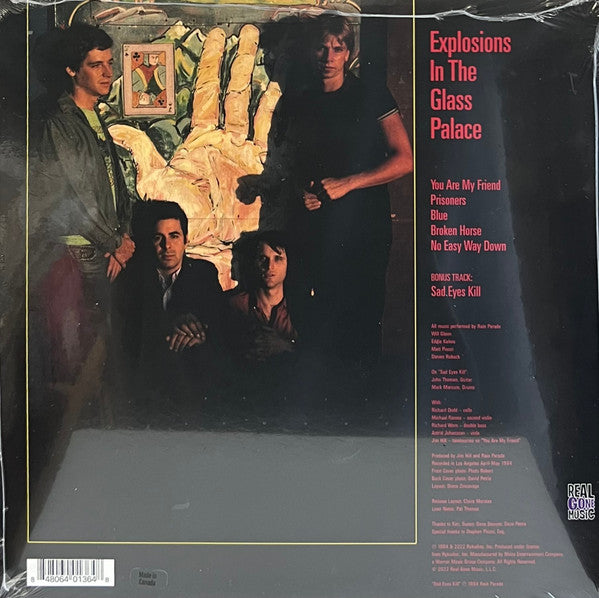 Rain Parade : Explosions In The Glass Palace (LP, MiniAlbum, RSD, Ltd, RE, Mag)