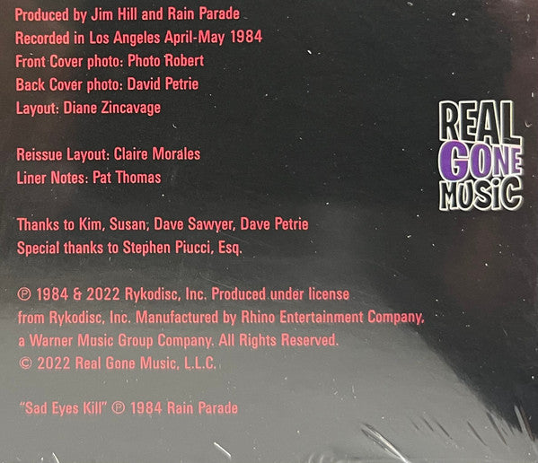 Rain Parade : Explosions In The Glass Palace (LP, MiniAlbum, RSD, Ltd, RE, Mag)